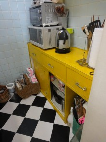 リビングの様子がわかるキッチンに